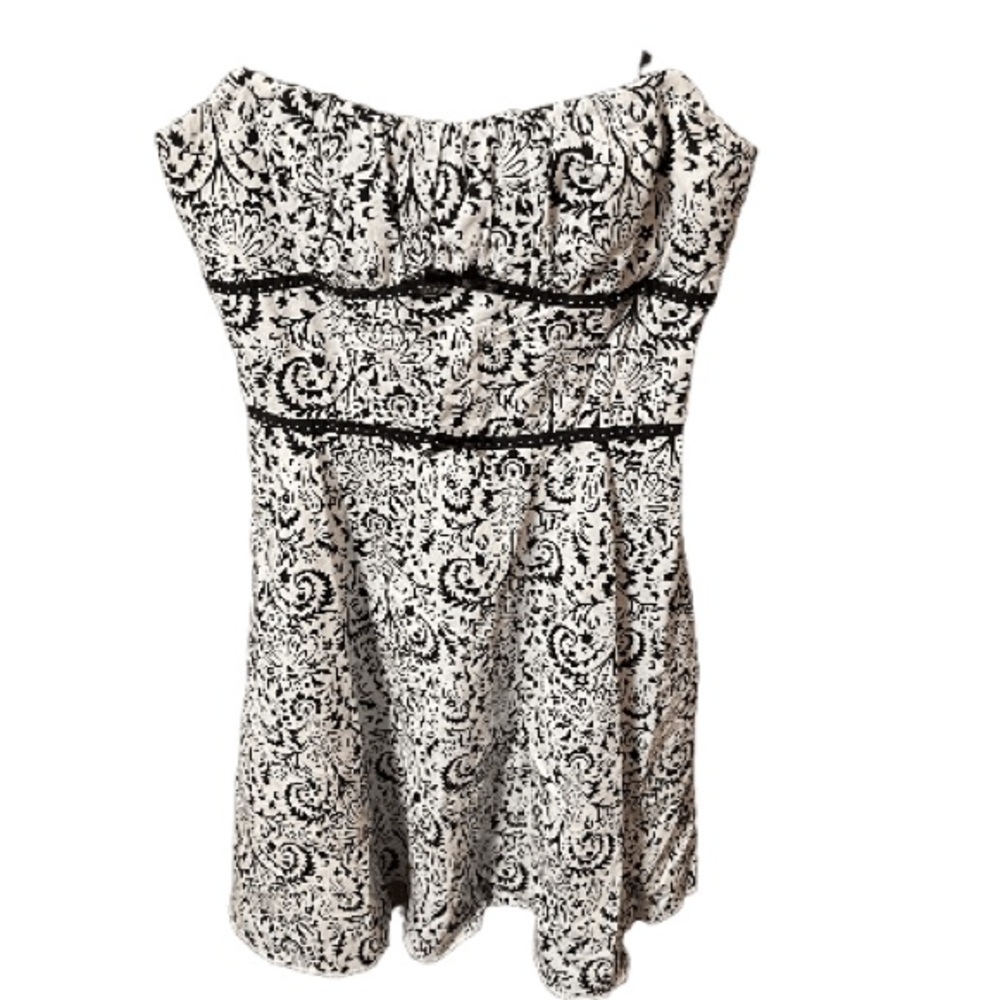 Ruby Rox black and white lace sundress size 7